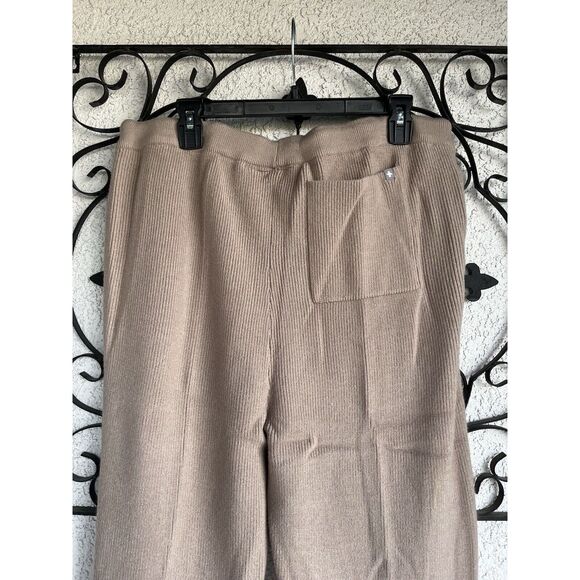 Figs Knit Loungewear Pants - Size XL - Latte Oatmeal - Picture 9 of 11